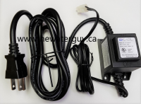 Power Adapter/Transformer with cord for Waterite Excellflow and Vectapure Booster Pumps, EXPKits Part # LSA5436ADT