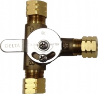 Mixing Valve, Brass, 3/8" Connections, 2.2gpm by Delta Part # R2910-MIXLF