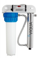 Viqua 14gpm to 18gpm Whole Home Integrated Pre-Filtration UV Mini Rack System Model # VH410-F20