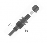 Stenner Santoprene Replacement Injection Duckbill Check valve - 1/4" | UCDBINJ