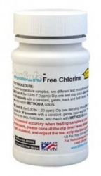 SenSafe Free Chlorine Test Strips 50 Pack Item # 480002