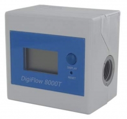 DigiFlow Volume and Elapse Time Monitor Model 8000T 3/8" FNPT, Gallons