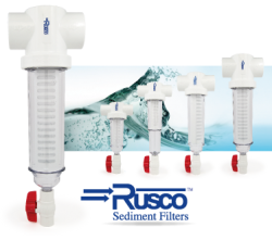 Rusco 1 1/2" Spin Down 100 Mesh Sediment Filter Kit Part # 1-1/2-100