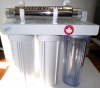 4 Stage Drinking Water Filtration System with Philips Stainless Steel Ultra Violet Light Sterilizer