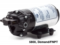 Aquatec 5800 Series Delivery Demand Pumps 0.7gpm, 115vac, 3/8"JG Push Fittings with Cord