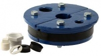 Cast Iron Well Seal 5" with Single 1" Drop Pipe Opening Part # WS5010