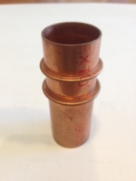 Tail Piece Copper Adapter Tube 1" Diameter Part # 7077642