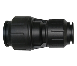 JG Union Reducing Connector 1" CTS x 3/4" CTS - Black Part # PEI203628E
