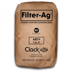 Filter AG, Filtration Media Sold per 0.5 cubic foot Clack Part # A8014