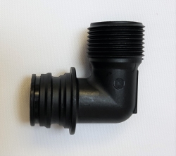 Clack Drain Elbow Assembly for the WS1 and WS1.25 Valves Part # V315801