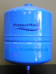 Pressure Tank Inline 18 Litre / 4.8 Gallon 3/4 inch SS Inlet PressurMate by Waterite Part # PM018LIPB-E