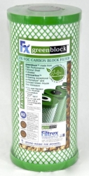 Filtrex 10" BB Carbon Block Filters VOC + Chlorine Taste and Odour Reduction Part # FXB10VOC