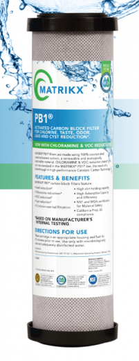Water Filter #06-250-10-GREEN