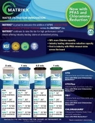 Filtrex, PFAS reduction, Matrikx, filters