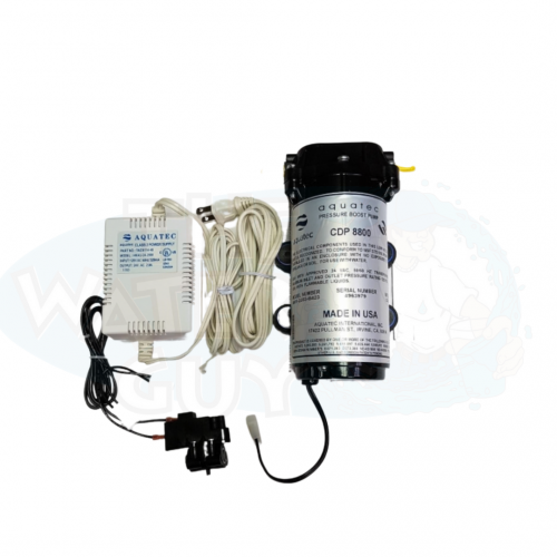 AQUATEC CDP 8800 high flow booster pump & transformer 3/8  RO Water system 