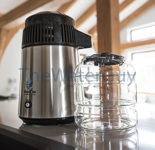 Mega Water Distiller 蒸留水器 メガホーム 蒸留水器 台湾メガホーム社製 スチールボディ(白) ガラス容器