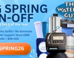 The Water Guy's 2026 Annual Big Spring Run-Off Sale